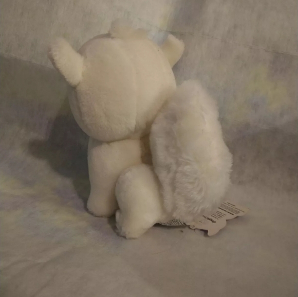Neopets White Doglefox Limited Too Plush 2002 With Tag - Picture 2 of 2